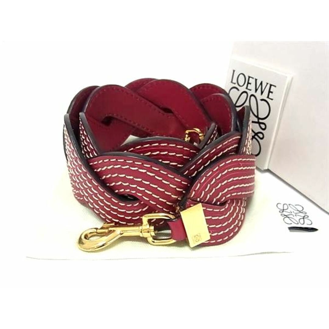 □美品□ LOEWE ロエベ ウェービー レザー バッグ用 ショルダー □美品□ LOEWE ロエベ ウェービー レザー バッグ用 ショルダー