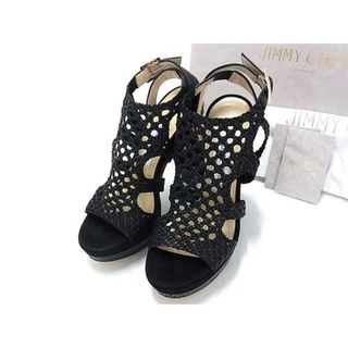JIMMY CHOO - □美品□ JIMMY CHOO ジミーチュウ TAYTUM レザー JIMMY CHOO - □美品□ JIMMY CHOO ジミーチュウ TAYTUM レザー