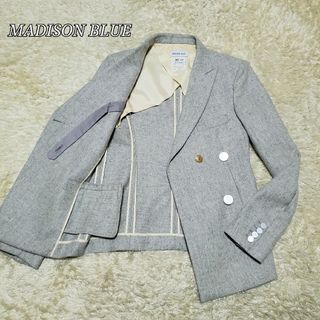 MADISONBLUE - マディソンブルー エンブレム ジャケット 黒 3の MADISONBLUE - マディソンブルー エンブレム ジャケット 黒 3の