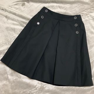 FOXEY - FOXEY フォクシー ひざ丈スカート 38(S位) こげ茶 FOXEY - FOXEY フォクシー ひざ丈スカート 38(S位) こげ茶