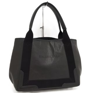 BALENCIAGA - Balenciaga 美品 総柄 ロゴ カバス S ハンドバッグ BALENCIAGA - Balenciaga 美品 総柄 ロゴ カバス S ハンドバッグ
