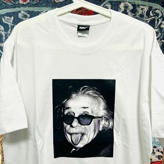 アインシュタイン DOPE 白 ティーシャツ 半袖 メンズ 新品 XL ２XL(Tシャツ/カットソー(半袖/袖なし))