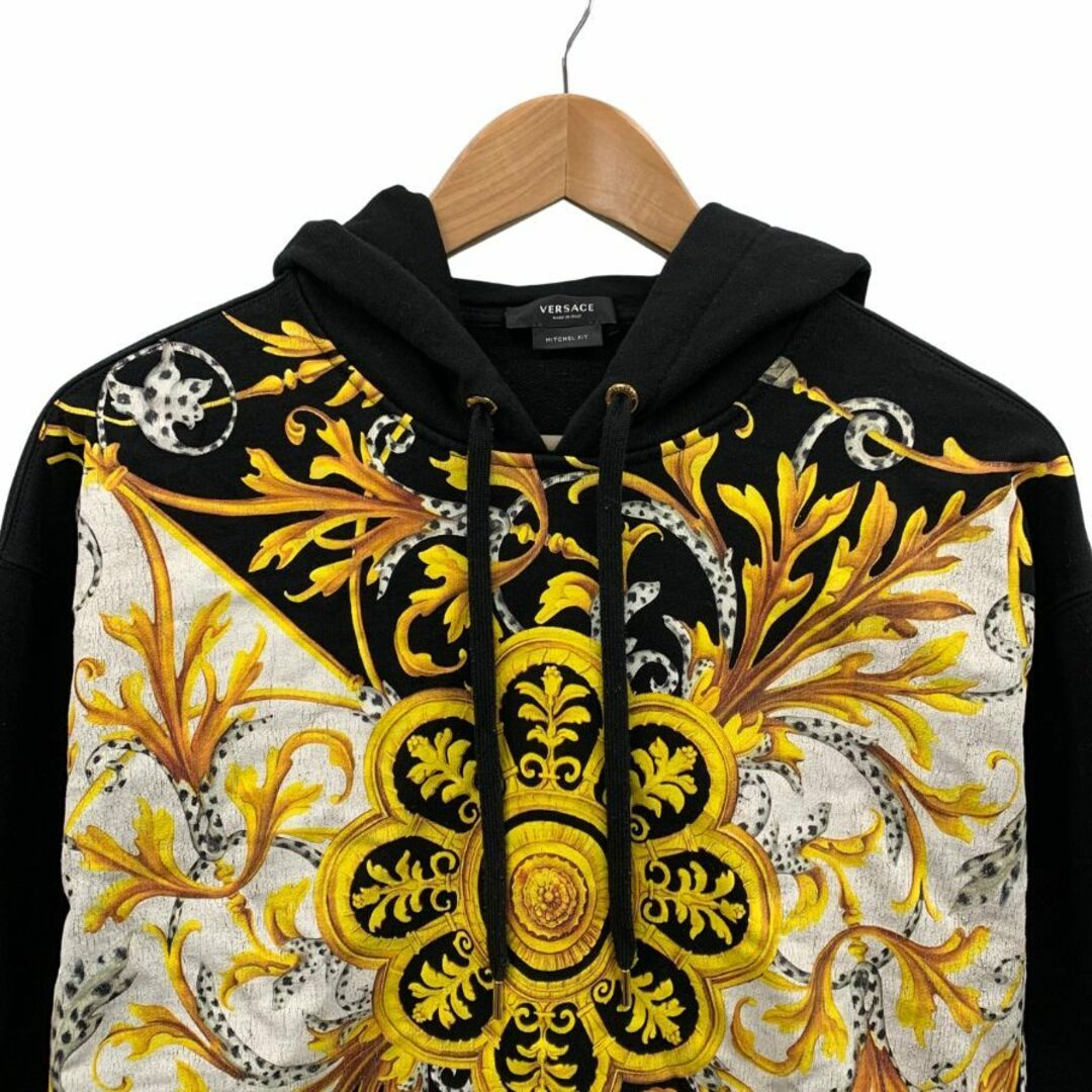 VERSACE - ヴェルサーチ パーカー バロッコアカンサスプリント VERSACE - ヴェルサーチ パーカー バロッコアカンサスプリント