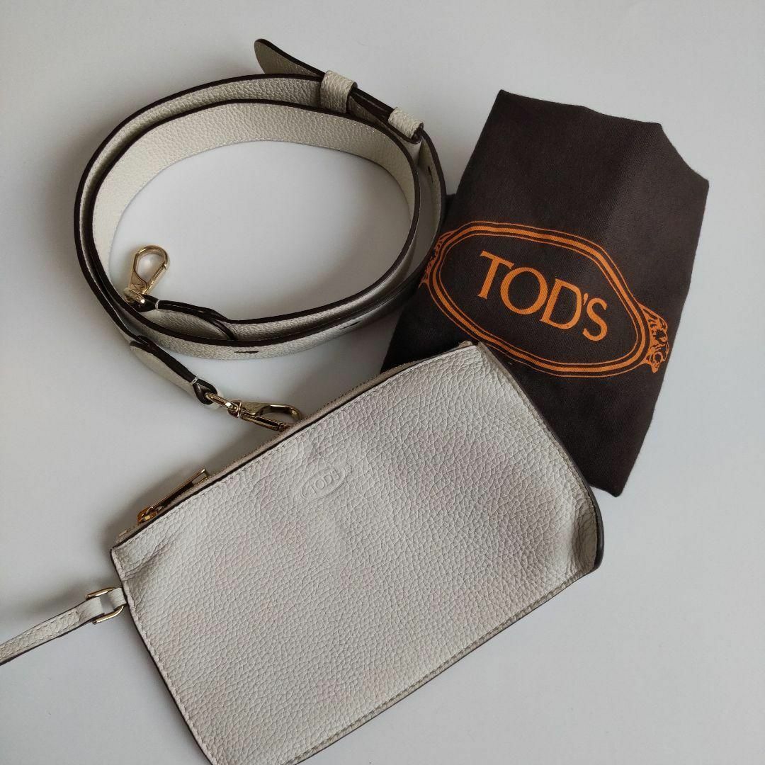 TOD'S - 美品 トッズ バケット レザー 2way ダブルTリング TOD'S - 美品 トッズ バケット レザー 2way ダブルTリング