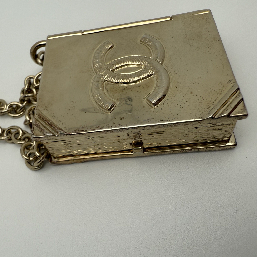 CHANEL シャネル ネックレス ココマーク ブック ロケット