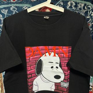 HIPHOP ラッパー ティーシャツ 半袖 メンズ ヴィンテージリプリント L (Tシャツ/カットソー(半袖/袖なし))