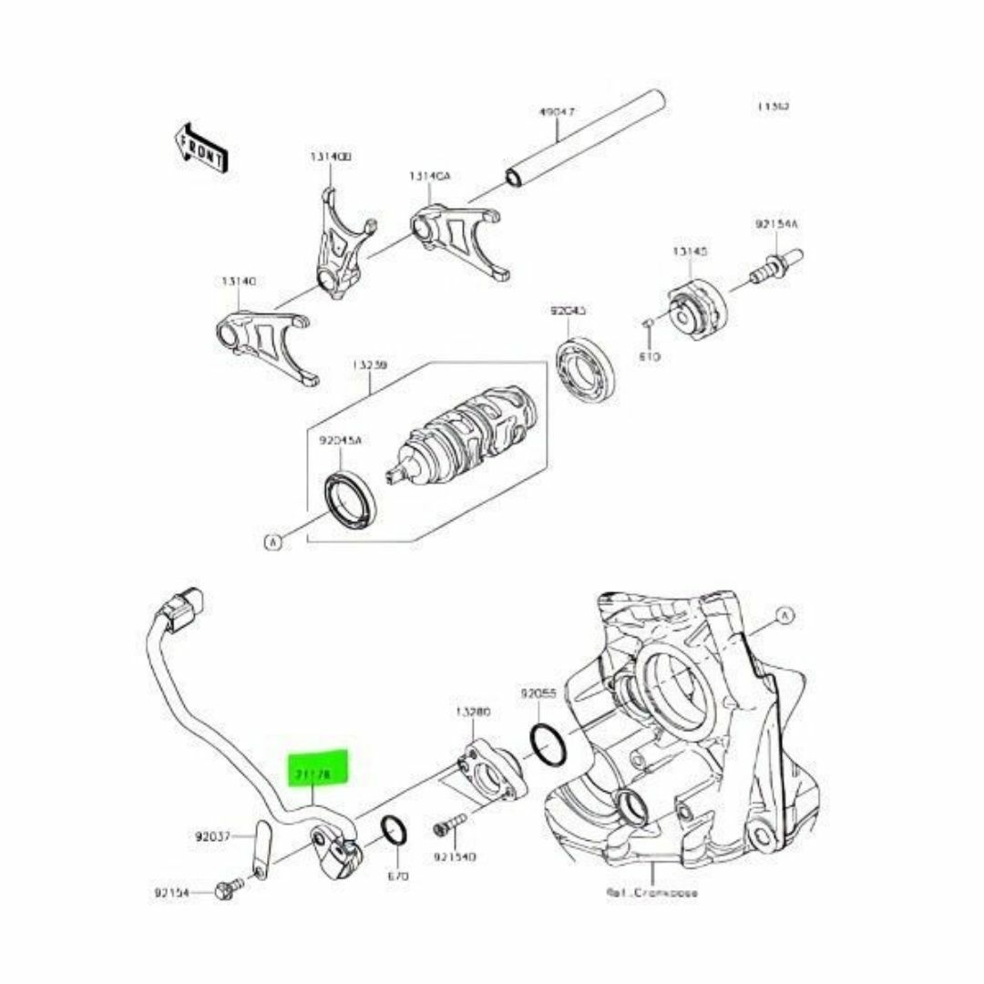 カワサキ - カワサキ ER650NPSAL ギヤポジションセンサーの通販 カワサキ - カワサキ ER650NPSAL ギヤポジションセンサーの通販