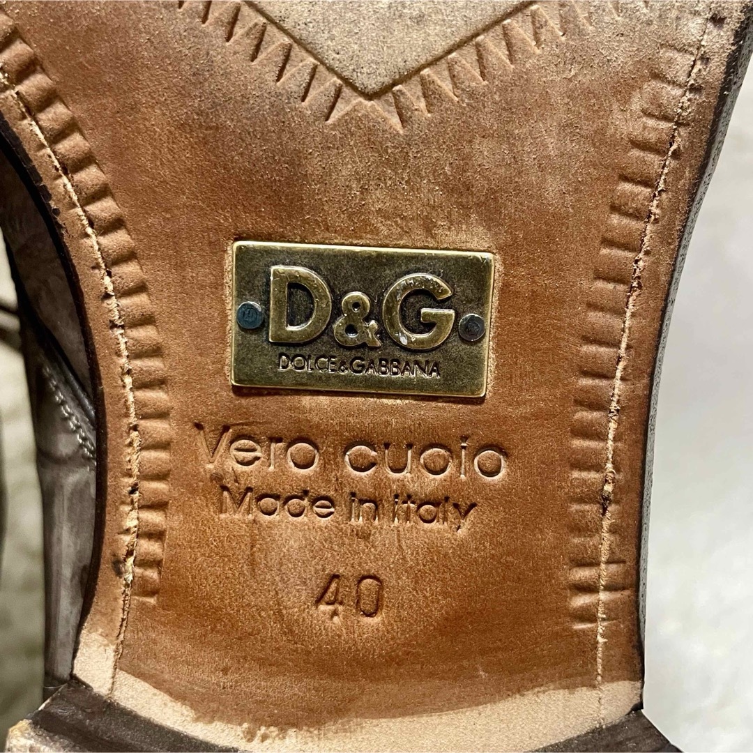 DOLCE&GABBANA - D&G ドルチェ&ガッバーナ クロコ型押し ドレス DOLCE&GABBANA - D&G ドルチェ&ガッバーナ クロコ型押し ドレス