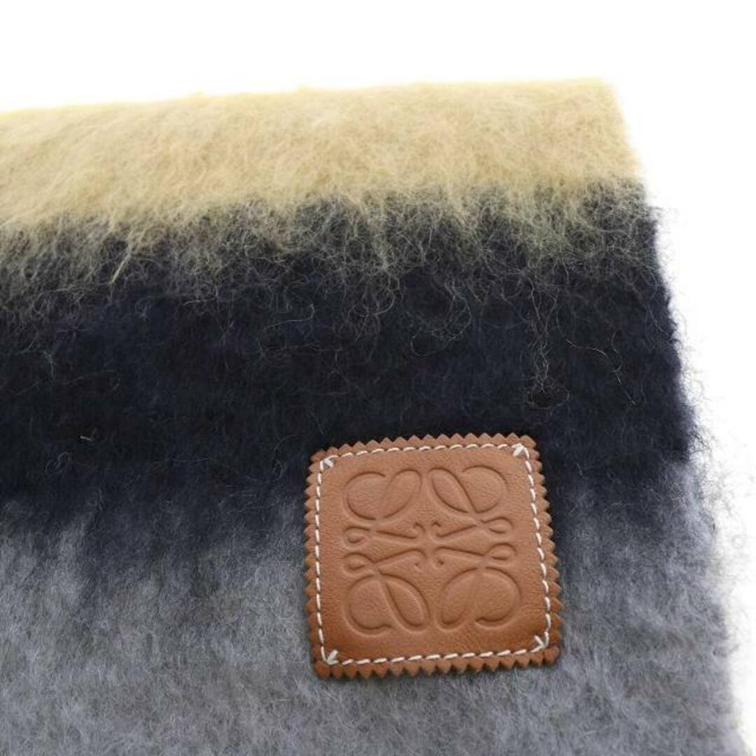 LOEWE - ロエベ ボーダーマフラー フリンジ マルチカラーの通販 LOEWE - ロエベ ボーダーマフラー フリンジ マルチカラーの通販