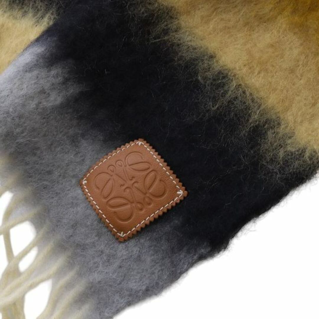 LOEWE - ロエベ ボーダーマフラー フリンジ マルチカラーの通販 LOEWE - ロエベ ボーダーマフラー フリンジ マルチカラーの通販