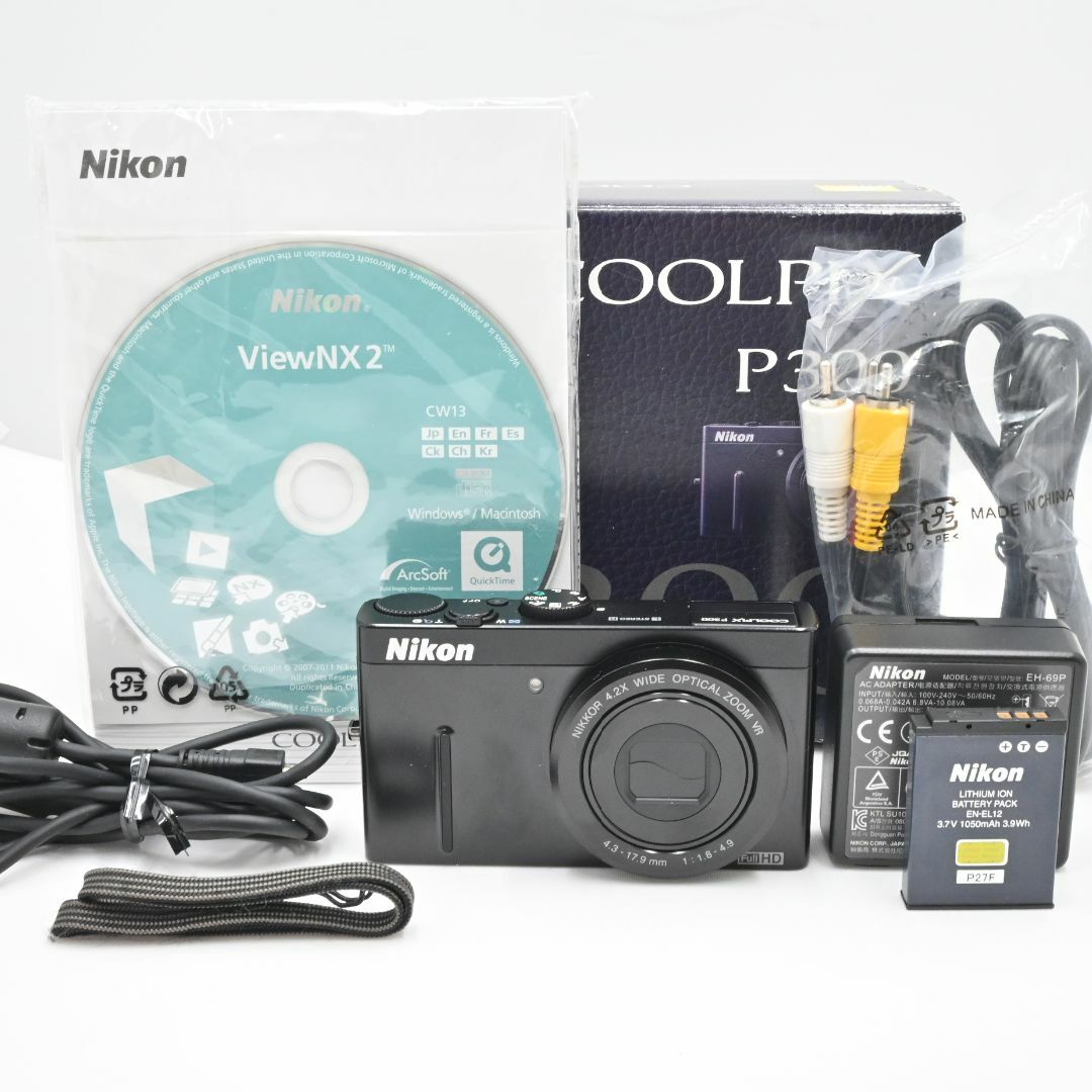 NikonデジタルカメラCOOLPIX P300 ブラックP300