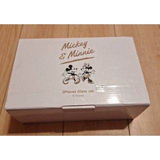 ディズニー(Disney)のミッキー&ミニーグラスセット　新品(タンブラー)
