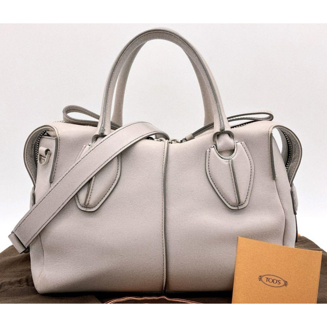 TOD'S - TOD'S トッズ 2wayハンドバッグ Dスタイリング レザー TOD'S - TOD'S トッズ 2wayハンドバッグ Dスタイリング レザー