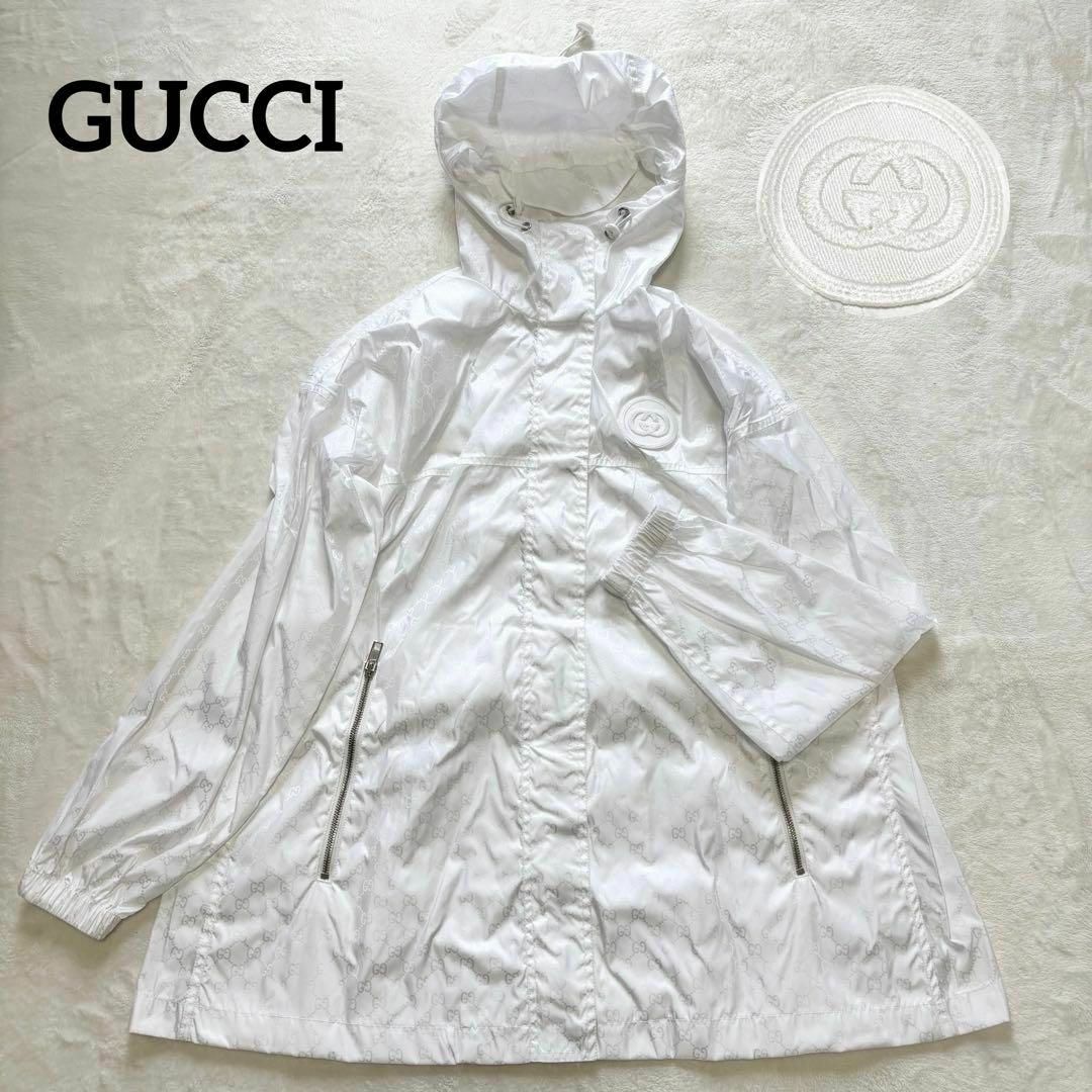 GUCCI - 極美品 グッチ 23SS ナイロンジャケット 36 GG ジャ GUCCI - 極美品 グッチ 23SS ナイロンジャケット 36 GG ジャ