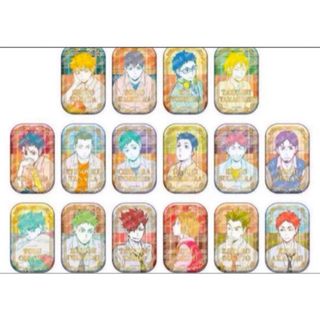 ハイキュー！！ スクエア缶バッジ BOX オフショット×カラー第一弾(バッジ/ピンバッジ)