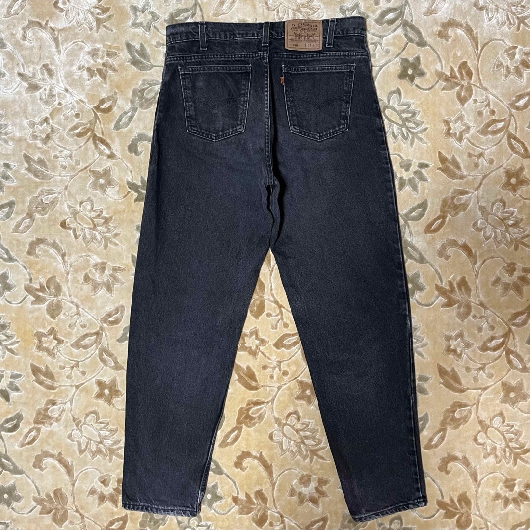 Levi's - 90s USA製 リーバイス 550 サルファブラック オレタブ Levi's - 90s USA製 リーバイス 550 サルファブラック オレタブ