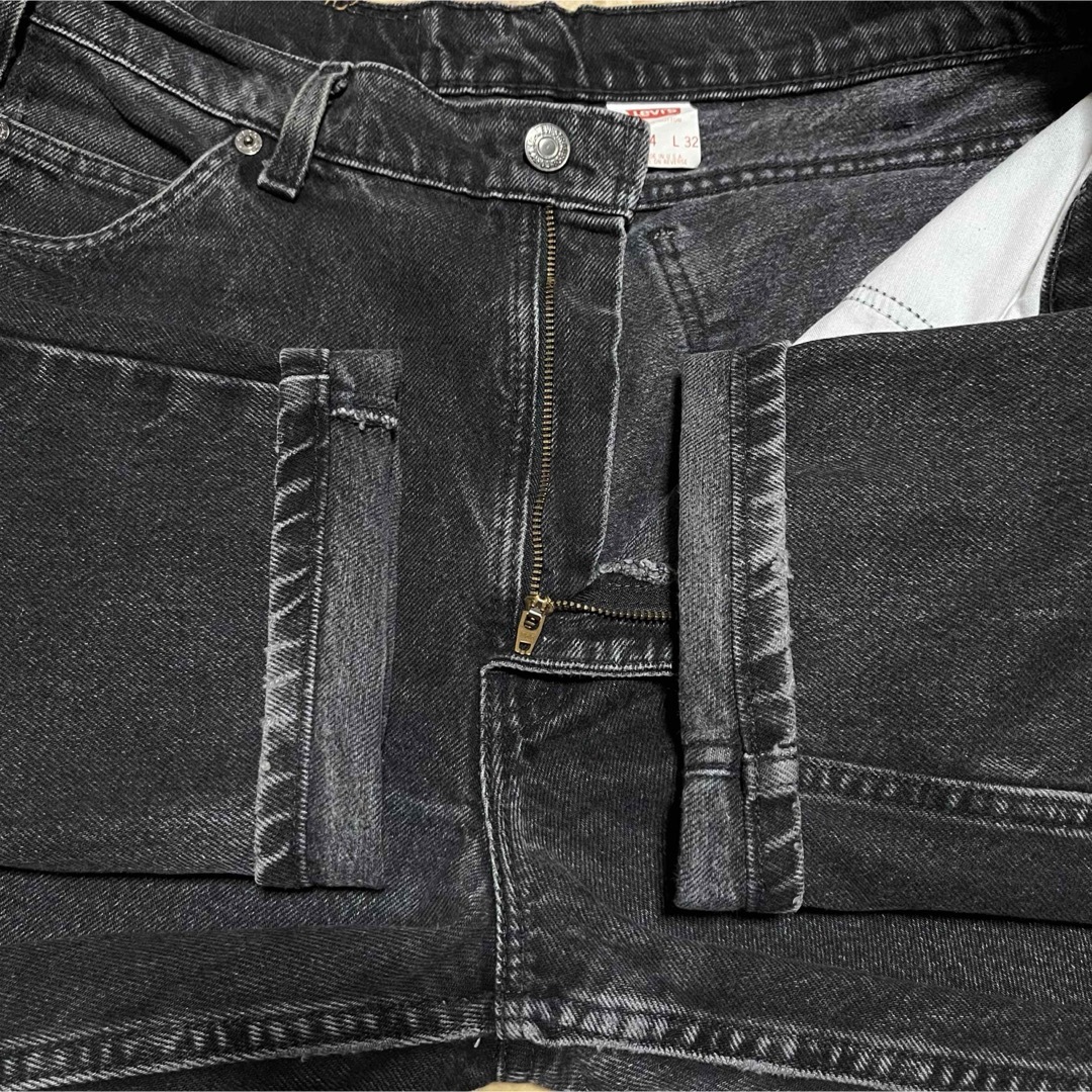 Levi's - 90s USA製 リーバイス 550 サルファブラック オレタブ Levi's - 90s USA製 リーバイス 550 サルファブラック オレタブ