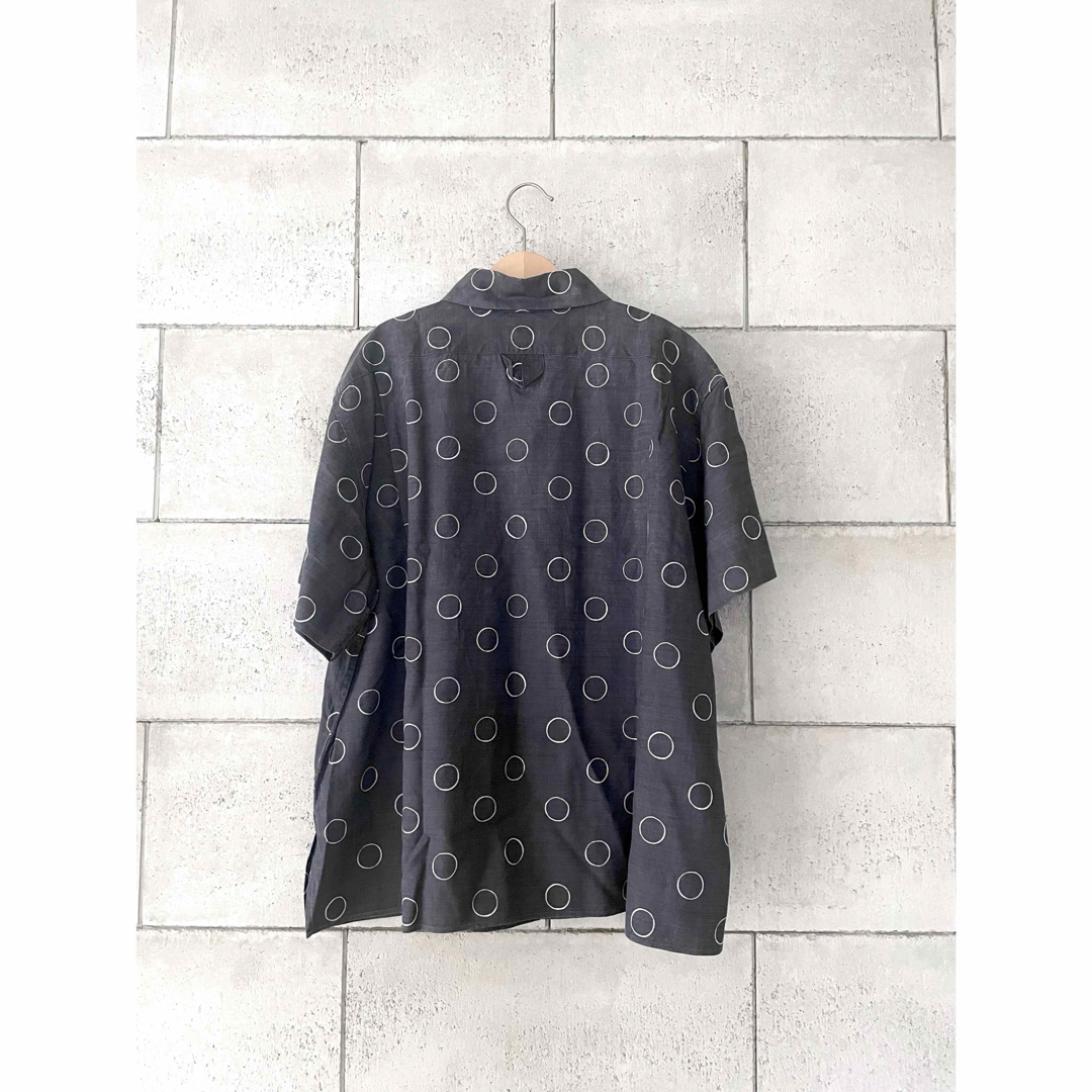 MARGARET HOWELL - OUTLINE SPOT SILKシャツシルク100 MARGARET HOWELL - OUTLINE SPOT SILKシャツシルク100