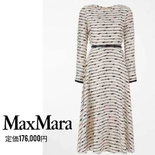 Max Mara - 極綺麗❗️石原さとみ着用 シルクシフォン ドレス Max Mara - 極綺麗❗️石原さとみ着用 シルクシフォン ドレス