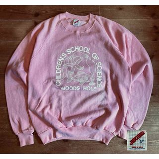 JERZEES - 【80年代アメリカ製、メッセージスウェット JERZEES - 【80年代アメリカ製、メッセージスウェット