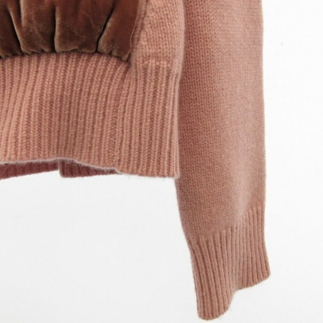 良品】 モンクレール Maglione リブニット ダウン カシミア混ウール 良品】 モンクレール Maglione リブニット ダウン カシミア混ウール