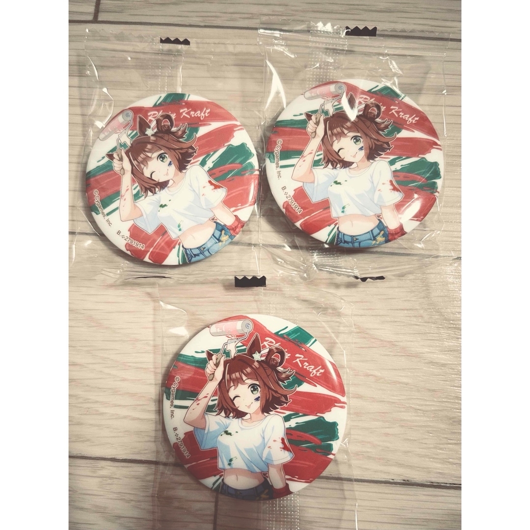 ウマ娘 ラインクラフト カプセル缶バッジ エンタメ/ホビーのアニメグッズ(バッジ/ピンバッジ)の商品写真