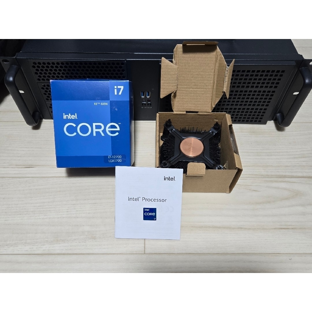 Intel 12700, 64GBメモリ, B660M PG4, 1200W電源の通販 by Intel 12700, 64GBメモリ, B660M PG4, 1200W電源の通販 by