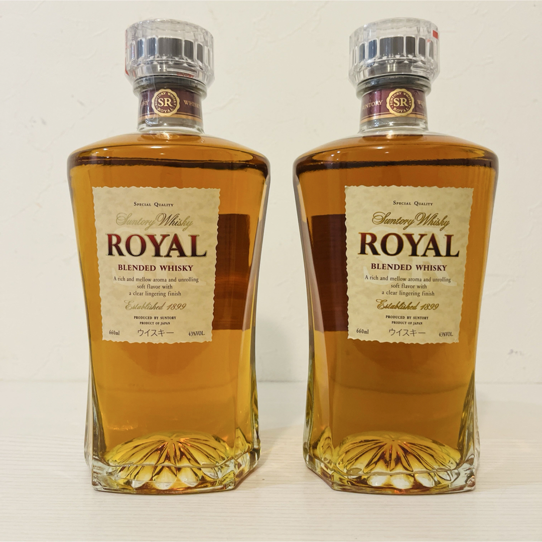 サントリー - サントリー ローヤル スリムボトル 2本 新品 サントリー - サントリー ローヤル スリムボトル 2本 新品