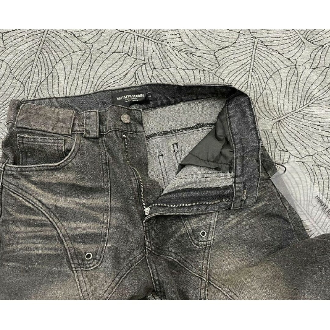 No/faith studios baggy jeans デニムズ Sの通販 by あや's shop No/faith studios baggy jeans デニムズ Sの通販 by あや's shop