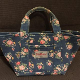 キャスキッドソン(Cath Kidston)のキャスキッドソン デニム手提げバッグ(ハンドバッグ)