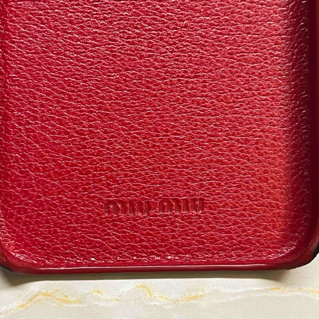 MIU MIU - 【新品未使用】miumiu iPhone12 mini ケース MIU MIU - 【新品未使用】miumiu iPhone12 mini ケース