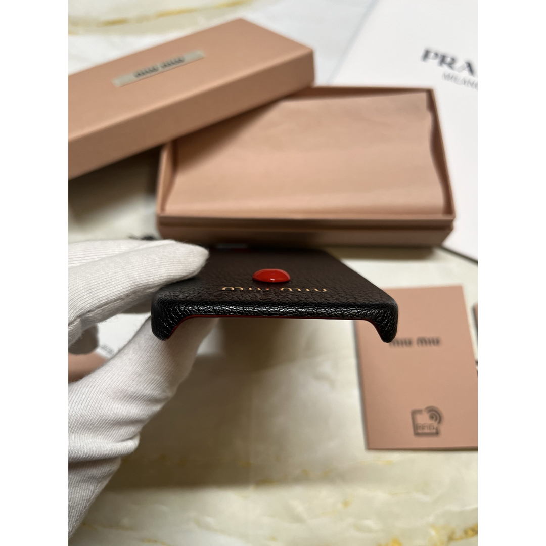 MIU MIU - 【新品未使用】miumiu iPhone12 mini ケース MIU MIU - 【新品未使用】miumiu iPhone12 mini ケース