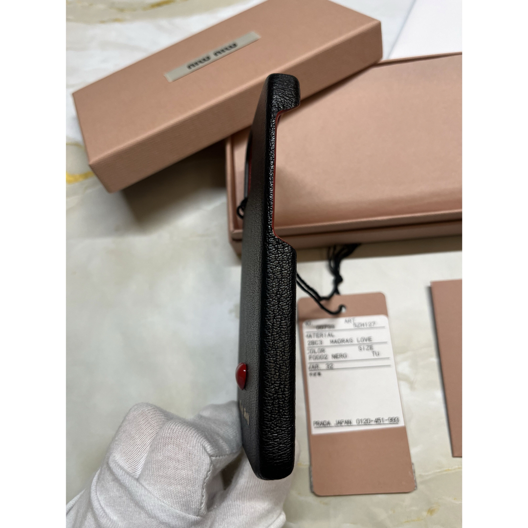 MIU MIU - 【新品未使用】miumiu iPhone12 mini ケース MIU MIU - 【新品未使用】miumiu iPhone12 mini ケース