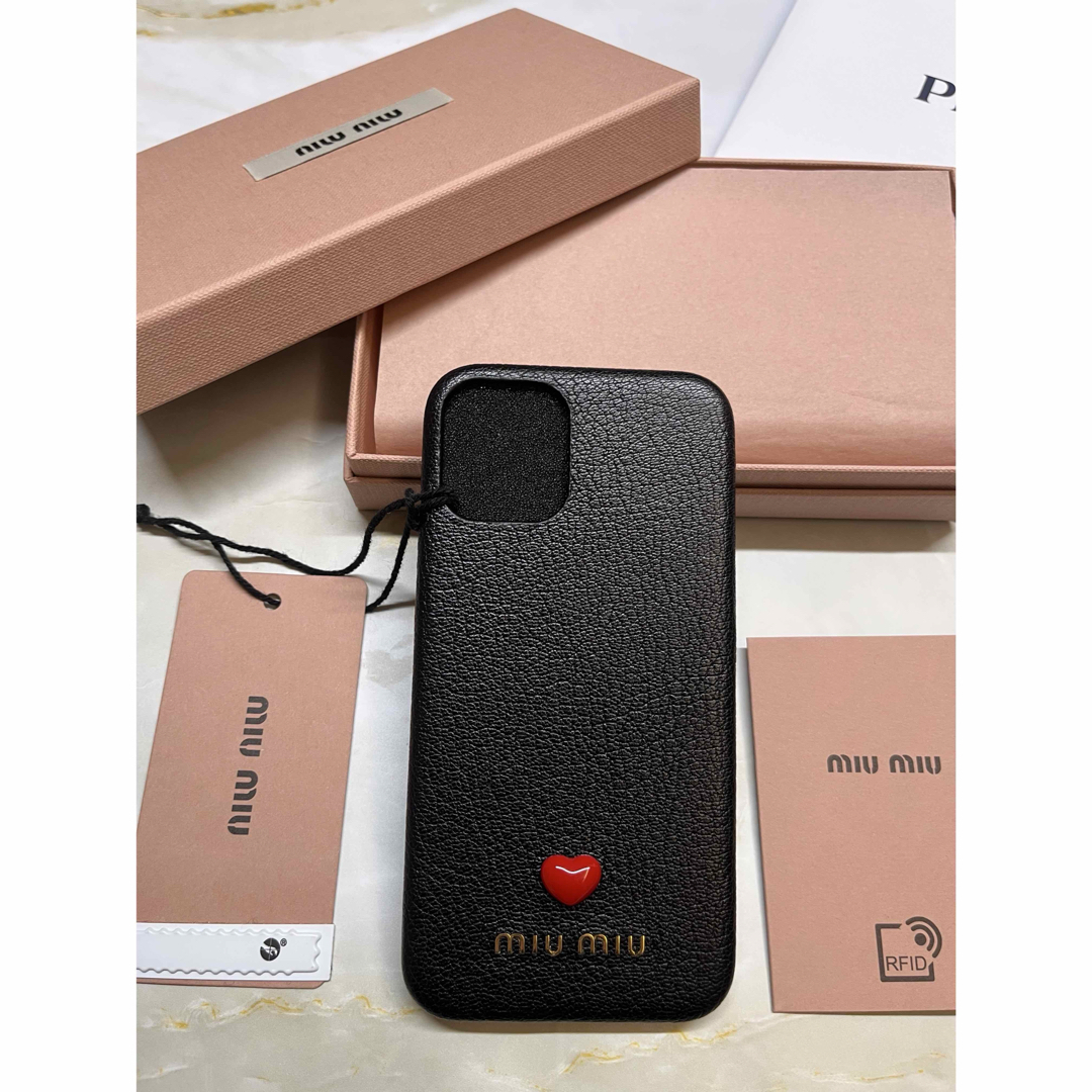 MIU MIU - 【新品未使用】miumiu iPhone12 mini ケース MIU MIU - 【新品未使用】miumiu iPhone12 mini ケース