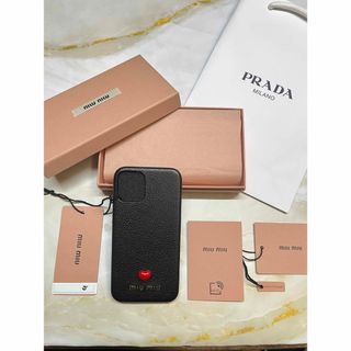MIU MIU - 【新品未使用】miumiu iPhone12 mini ケース MIU MIU - 【新品未使用】miumiu iPhone12 mini ケース