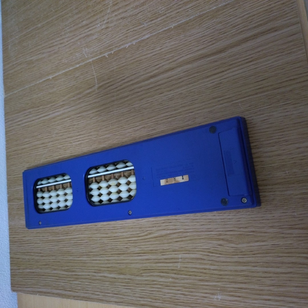 SHARP(シャープ)の昭和レトロ　SHARP EL-428 そろばん電卓ソロカル インテリア/住まい/日用品の文房具(その他)の商品写真