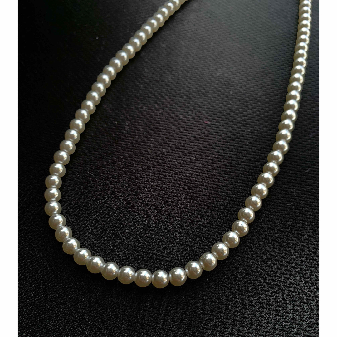 適当な価格 VINTAGE - シルバーチェーン 本真珠パールネックレス アクセサリー