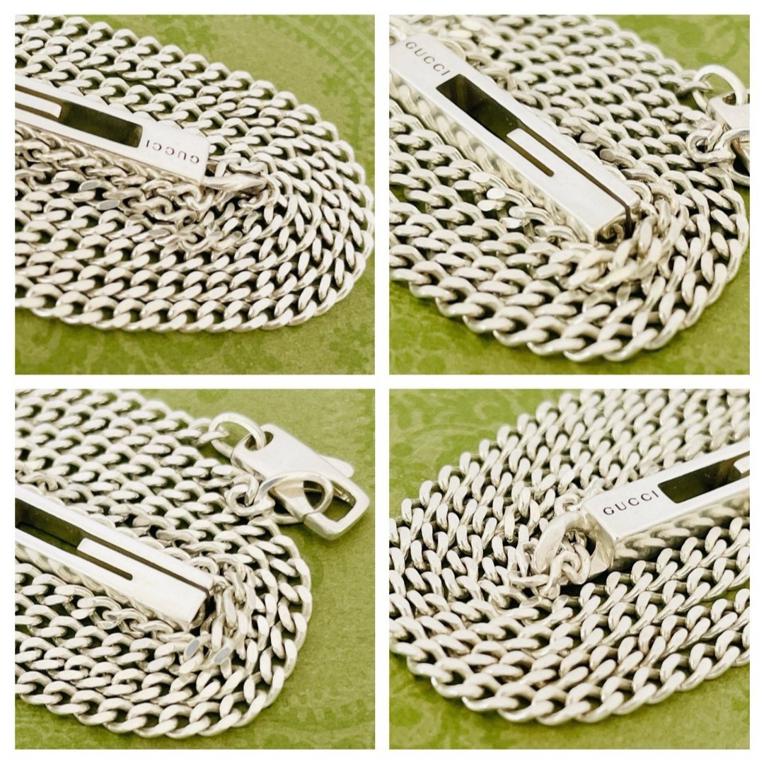 GUCCI - 極美品☆グッチ ネックレス カットアウト Gモチーフ GUCCI - 極美品☆グッチ ネックレス カットアウト Gモチーフ