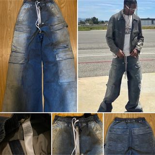 Rick Owens - Rick Owens リックオウエンス CARGO CROPPED Rick Owens - Rick Owens リックオウエンス CARGO CROPPED
