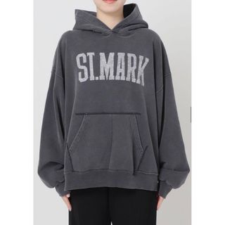 AP STUDIO - 今期 AP STUDIO 2025SS コンパクトフーディー 白 AP STUDIO - 今期 AP STUDIO 2025SS コンパクトフーディー 白