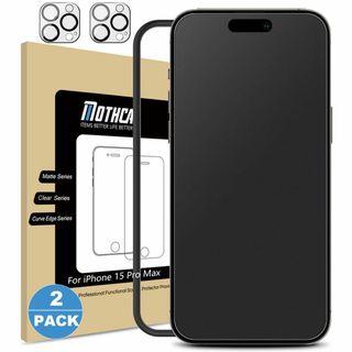 【数量限定】Mothca 2枚セット アンチグレア iPhone 15 Pro (その他)