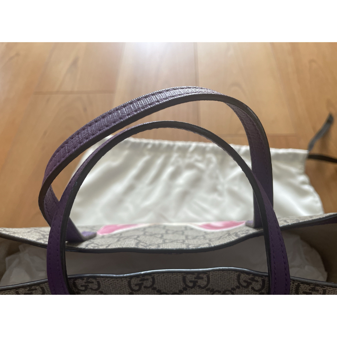 GUCCI - GUCCI グッチ チルドレンズ トートバッグ 猫 キャットの GUCCI - GUCCI グッチ チルドレンズ トートバッグ 猫 キャットの
