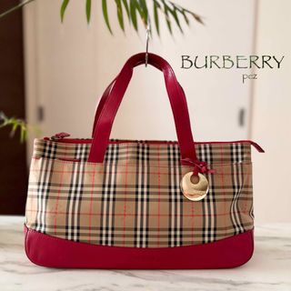 BURBERRY(バッグ ・ レッド/赤色系)のフリマアイテム一覧 BURBERRY(バッグ ・ レッド/赤色系)のフリマアイテム一覧