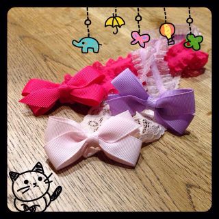 新品♡ベビーヘアバンド(その他)