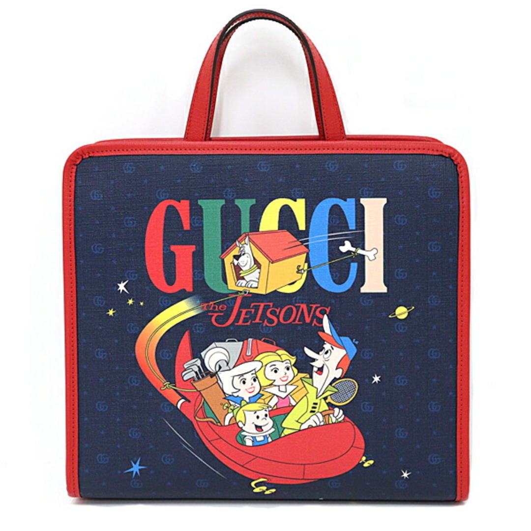 GUCCI - グッチ GUCCUI チルドレンズ GG プリント トートバッグ GUCCI - グッチ GUCCUI チルドレンズ GG プリント トートバッグ