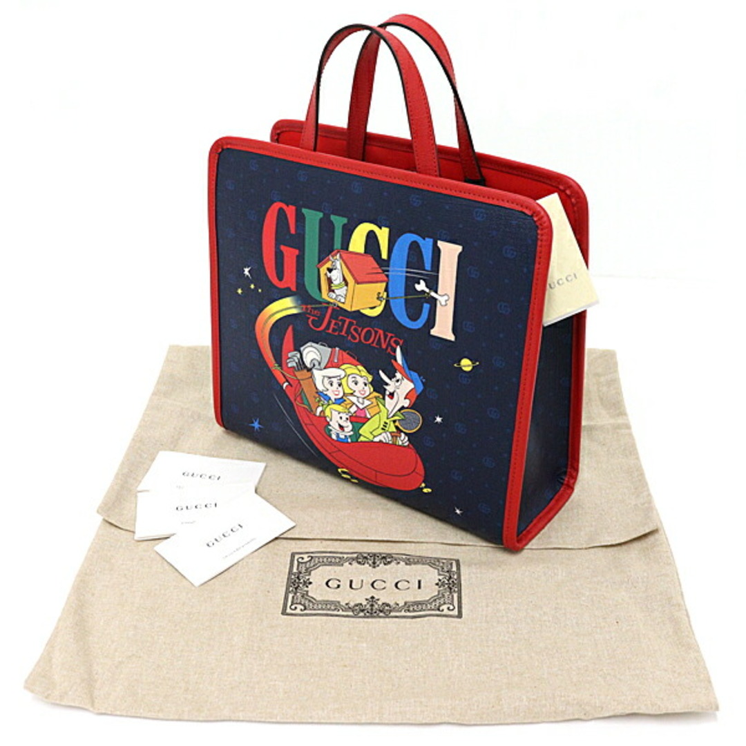 GUCCI - グッチ GUCCUI チルドレンズ GG プリント トートバッグ GUCCI - グッチ GUCCUI チルドレンズ GG プリント トートバッグ