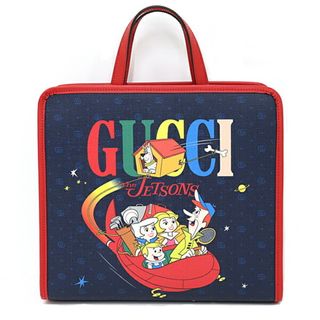 GUCCI - グッチ GUCCUI チルドレンズ GG プリント トートバッグ GUCCI - グッチ GUCCUI チルドレンズ GG プリント トートバッグ
