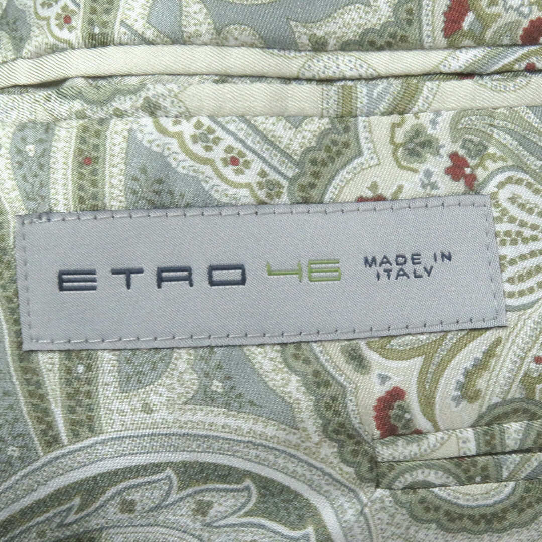 ETRO - 極美品□ETRO エトロ ウィンドウペン 裏シルク ETRO - 極美品□ETRO エトロ ウィンドウペン 裏シルク