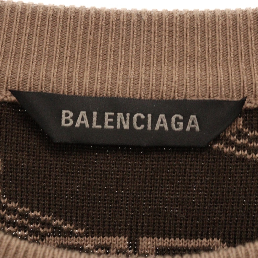 BALENCIAGA - BALENCIAGA バレンシアガ 23SS BBロゴジャガード BALENCIAGA - BALENCIAGA バレンシアガ 23SS BBロゴジャガード