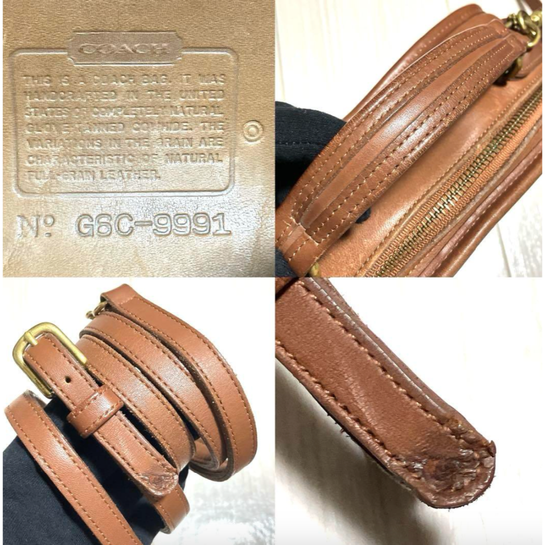 COACH - オールドコーチ ランチボックス 2way ブラウン9991 COACH - オールドコーチ ランチボックス 2way ブラウン9991